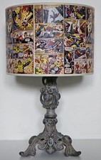 Marvel Avengers Comic Book Strip Ceiling Drum Lampshade Kids Bedroom Lampshade