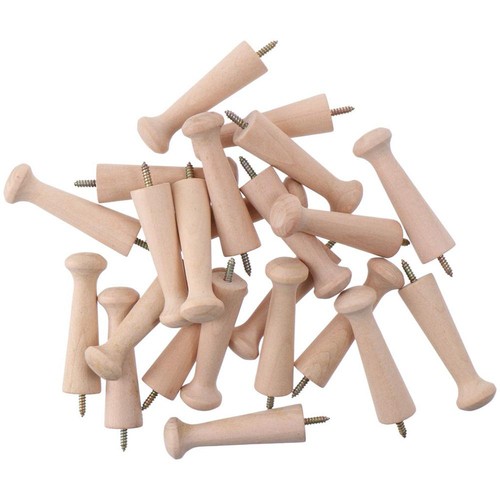 20pcs wood solid - 20pcs,