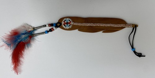 Native american carved wood - carved,