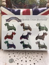 Paterson’s Shortbread Scottie Scottish Terrier Dog Empty Biscuit Tin