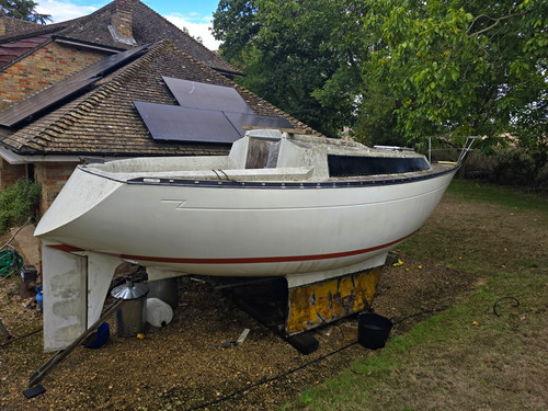 Boat project unfinished - boat,