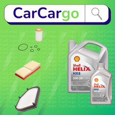 Service Kit for Chrysler Crossfire 3.2 Petrol 2003-2008 Oil Air Cabin Shell Oil