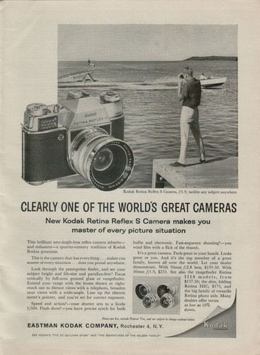 1966 kodak retina reflex - retina,