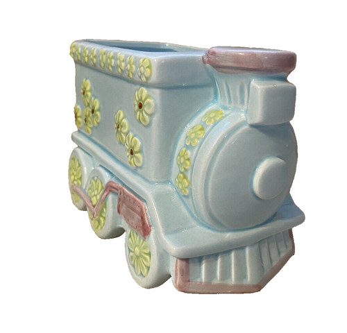 Inarco ceramic planter blue - inarco,