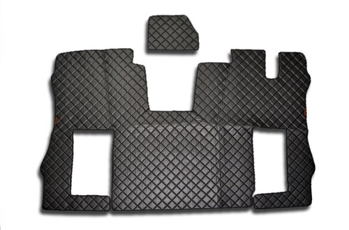 Eco leather black and - leather,