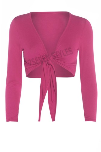Women tie knot shrug - women,