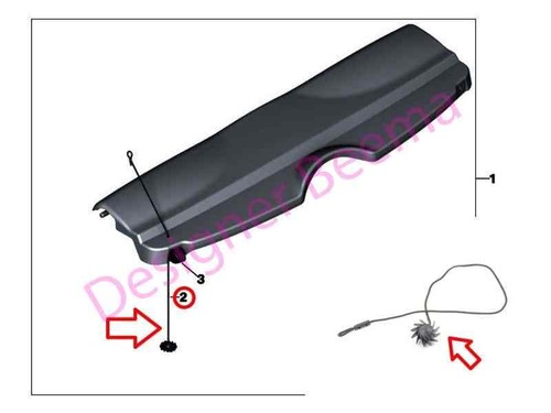 Mini f56 rear parcel - mini,