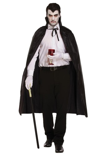 Halloween vampire cloak red - halloween,