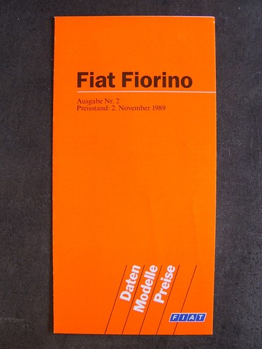 Price list fiat fiorino - list,
