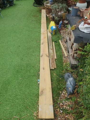 Wooden beam 480x20x5cm single - beam,