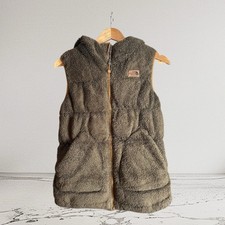 Women’s North Face Down Filled Rare Brown 700 Series Gilet Size Small 8-10 