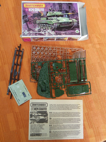 Matchbox m24 chaffee 76 - chaffee,