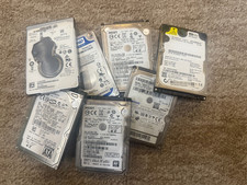 2.5" SATA Hard drive 160GB 250GB 320GB 500GB 640GB 750GB 1TB HDD Job Lot