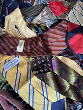 Mens Silk Ties Bulk / Job Lot 10 / 50 / 100 Bundle Various Styles