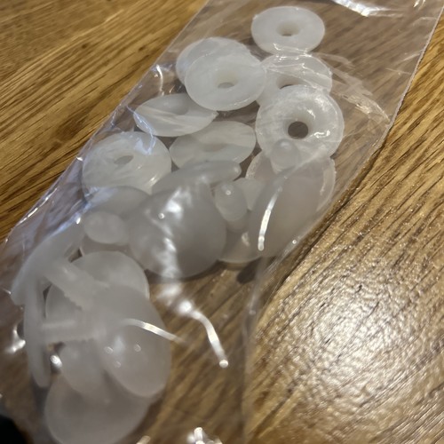 20mm teddy bear - x, plastic
