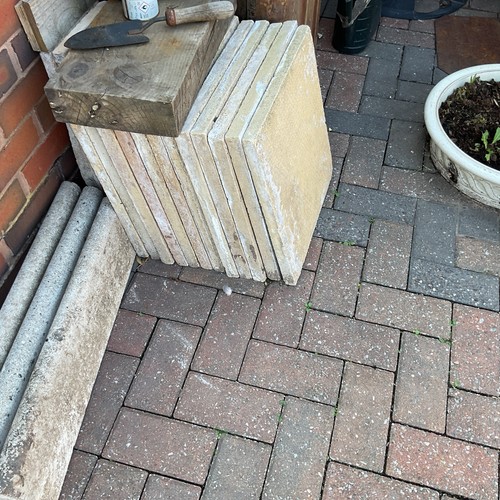 Paving slabs 40mmx40mm free - slabs,
