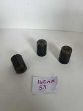 16.5 MM steel tipped ferrules for walking sticks/canes, Pack of 3