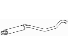 Quality Centre Exhaust Middle