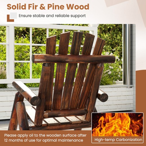 Patio adirondack rocking chair - adirondack,