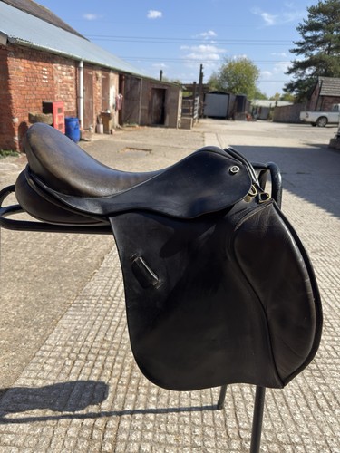 Black english leather barnsby - black,