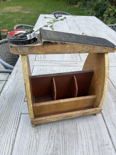 Vintage shoes shining box - vintage,
