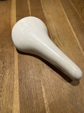 San Marco Rolls Saddle in white leather 