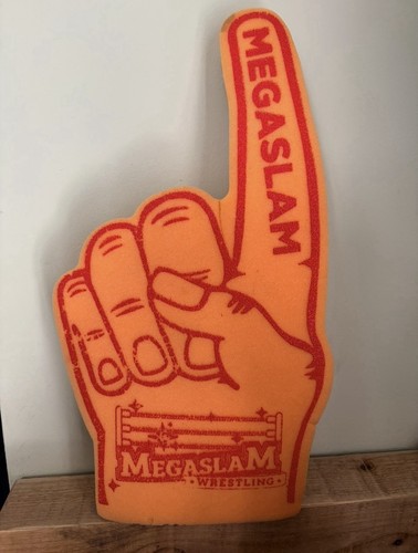 Wrestling promotional foam - promotional,