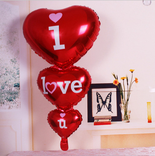 Love you balloon valentine s - i,