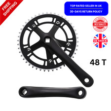 48t Crankset Track Bike Single Speed Bicycle Parts Chain Set 170mm BCD 130mm UK