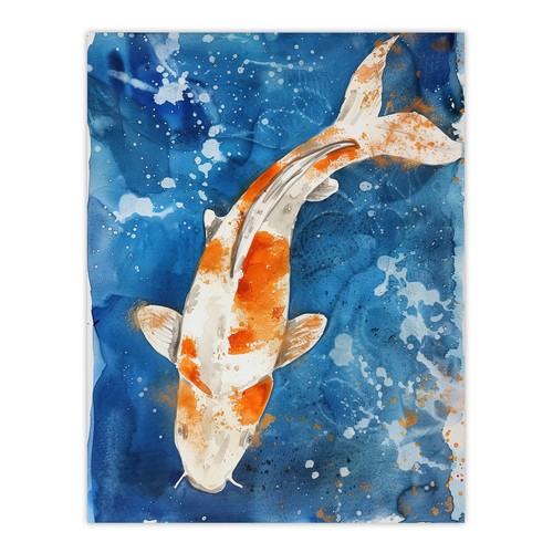 Japanese koi carp - carp, in