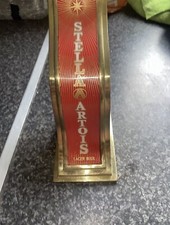 Vintage Stella Artois Pub Beer Pump Man Cave Font Bar Toppers