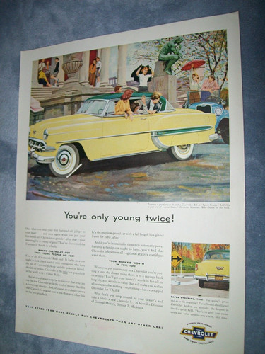 1954 chevrolet chevy bel air - 1954,