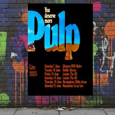 Pulp 2025 Tour Poster - Jarvis