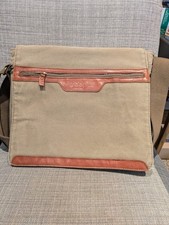 Men's Troop London Vintage Edition Brown Laptop Bag