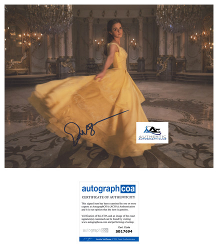 Emma watson autograph signed - autograph,
