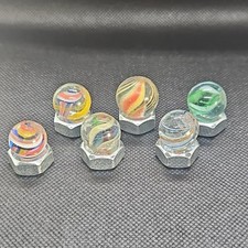 6x Antique Handmade German