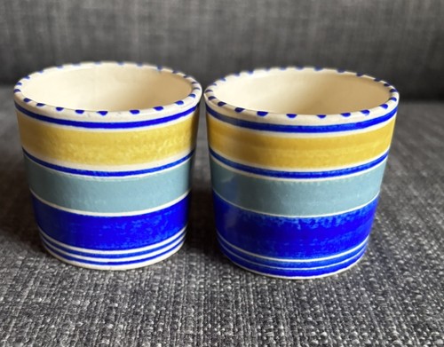 Honiton pottery egg - pottery, cups