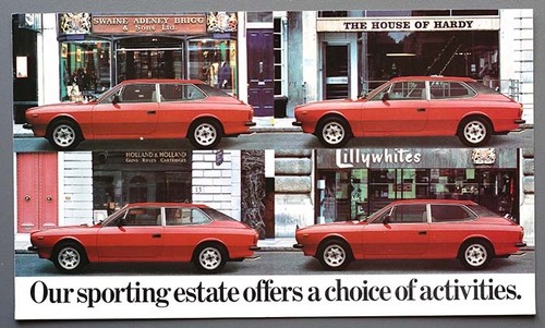1981 lancia beta hpe brochure - 1981,