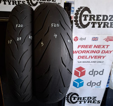 Continental Road&Motion  180/55/17&120/70/17 Motorcycle Tyres Partworn  F20