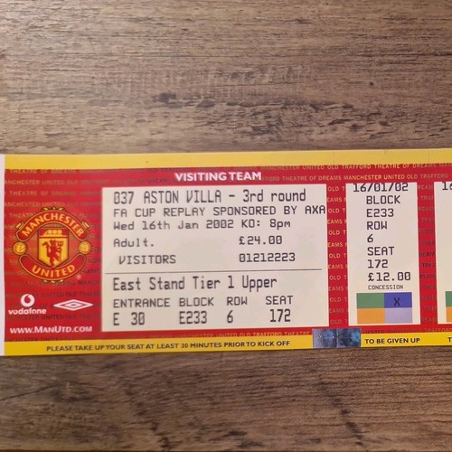 Manchester United Aston Villa