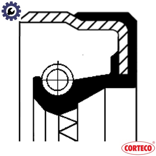 Shaft seal differential - shaft,