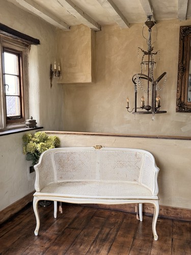 French vintage bergere cane - french,