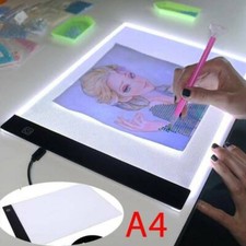 A4 LED Drawing Board Tracing Light Box Stencil Copy Pad Art Craft Table Durable