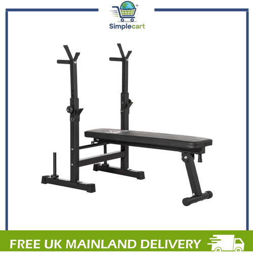 Adjustable weight bench with - adjustable,