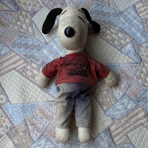 Snoopy plush vintage large - snoopy,