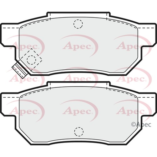 Brake pads set for honda - pads,