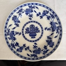 A Pair of Blue & White Bone