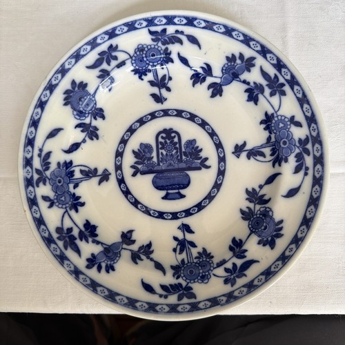 Pair blue white bone - of,