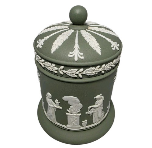 Vtg wedgewood jasperware sage - vtg.,