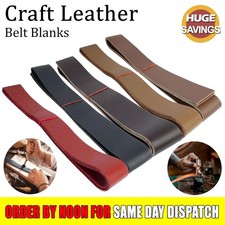 Buffalo Leather Belt Strap 3mm Thick, 1550mm Long, 12–100mm Width - Belts Leads